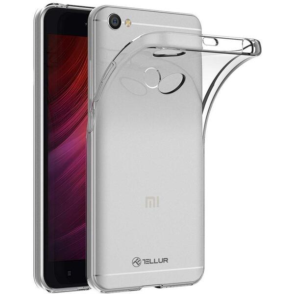Capac protectie spate Tellur din Silicon pentru Xiaomi Redmi Note 5A, Transparenta