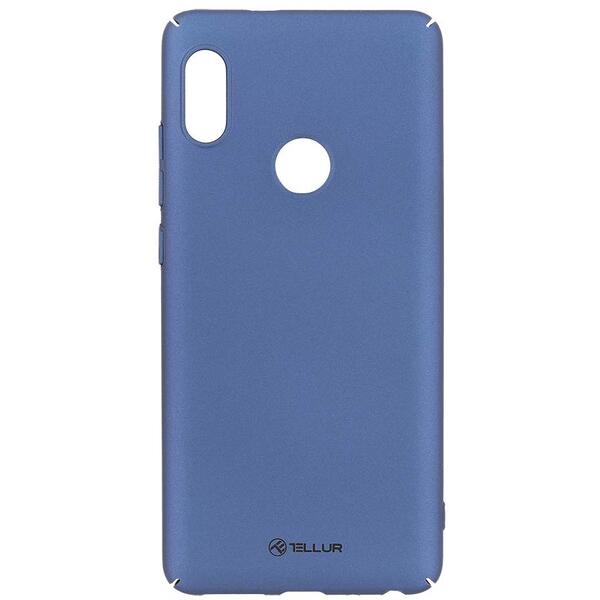 Capac protectie spate Tellur Super Slim  pentru Xiaomi Redmi Note 5 Pro, Albastru