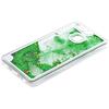 Capac protectie spate Tellur din Plastic rezistent cu Sclipici pentru Huawei P9, Verde