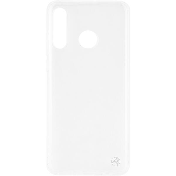 Capac protectie spate Tellur din Silicon pentru Huawei P30 LITE, Transparenta