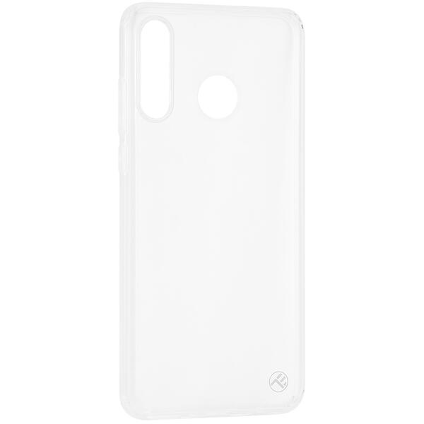 Capac protectie spate Tellur din Silicon pentru Huawei P30 LITE, Transparenta