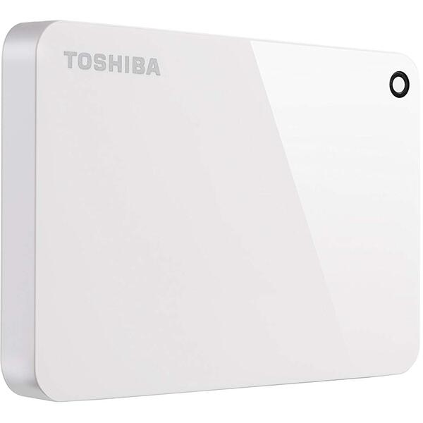 Hard Disk Extern Toshiba Canvio Advance 2.5 inch 2TB USB 3.0 Alb