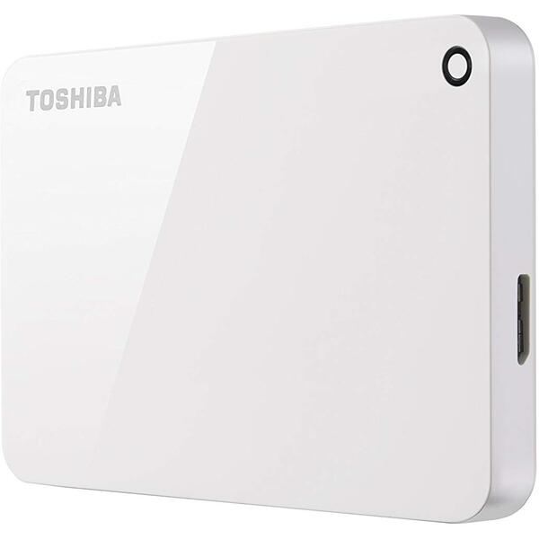 Hard Disk Extern Toshiba Canvio Advance 2.5 inch 2TB USB 3.0 Alb