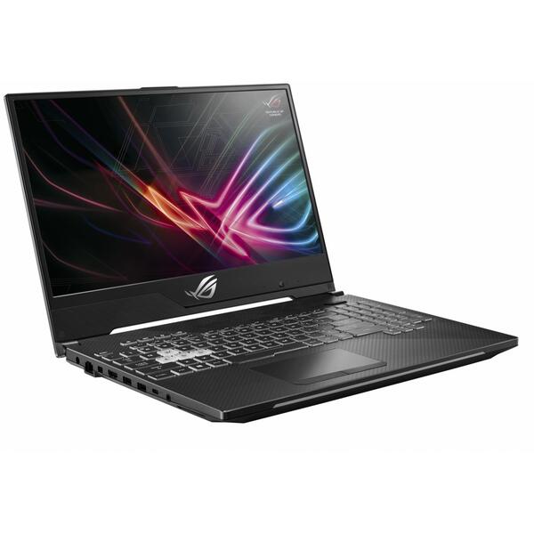 Laptop Gaming Asus ROG GL504GM, 15.6 inch FHD IPS 144Hz, Intel® Core i7-8750H, 8GB DDR4, 1TB SSHD, GeForce GTX 1060 6GB, Negru