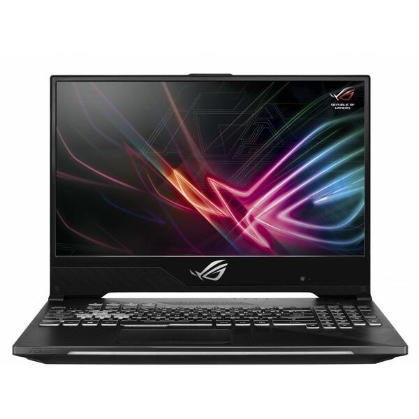 Laptop Gaming Asus ROG GL504GV, 15.6 inch FHD 144Hz, Intel Core i7-8750H, 16GB DDR4, 1TB SSHD + 256GB SSD, GeForce RTX 2060 6GB, Gun Metal