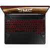 Laptop Gaming Asus TUF Gaming FX505GM, 15.6 inch Full HD, Intel Core i5-8300H, 8GB DDR4, 1TB SSHD + 128GB SSD, GeForce GTX 1060 6GB, Black