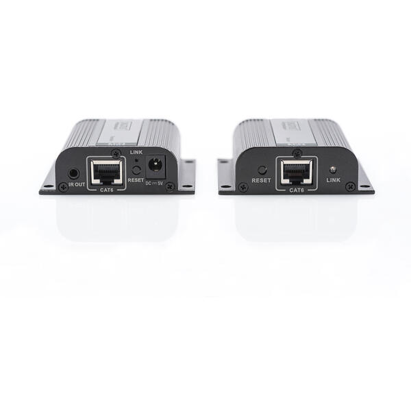 Spliter video Digitus Professional Extender HDMI - RJ45 pana la 50m Cat.6,6A,7 UTP, 1080p/60 Hz FHD 3D (SET)