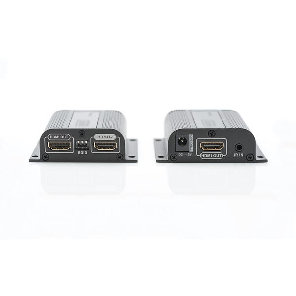 Spliter video Digitus Professional Extender HDMI - RJ45 pana la 50m Cat.6,6A,7 UTP, 1080p/60 Hz FHD 3D (SET)