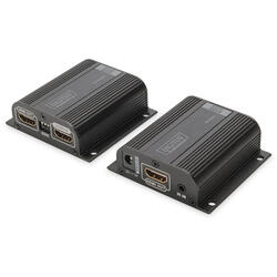 Spliter video Digitus Professional Extender HDMI - RJ45 pana la 50m Cat.6,6A,7 UTP, 1080p/60 Hz FHD 3D (SET)