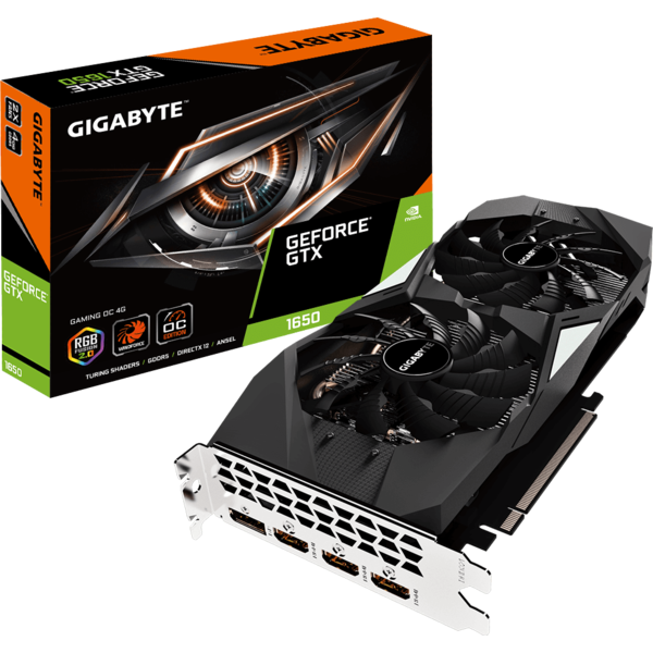 Placa video Gigabyte GeForce GTX 1650 GAMING OC 4GB GDDR5 128-bit