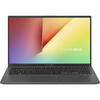 Laptop Asus VivoBook 15 X512UA, 15.6 inch FHD, Intel Core i3-8130U, 8GB DDR4, 256GB SSD, GMA UHD 620, Grey