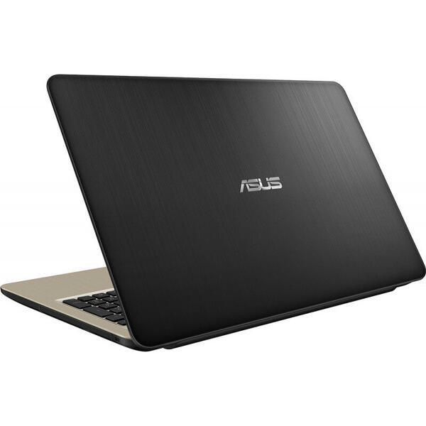 Laptop Asus VivoBook 15 X540MA, 15.6 inch HD, Intel Celeron N4000, 4GB DDR4, 500GB HDD, GMA UHD 600, Endless OS, Chocolate Black