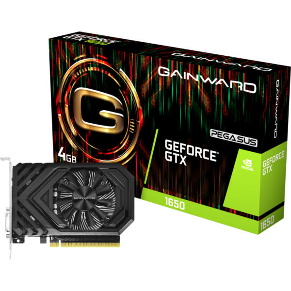 Placa video Gainward GeForce GTX 1650 Pegasus 4GB GDDR5 128-bit