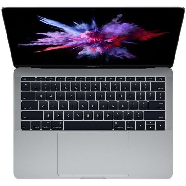 Laptop Apple New MacBook Pro 13 Retina, i5 2.3GHz, 8GB, 128GB SSD, Iris Plus 640, Mac OS Sierra, Space Grey