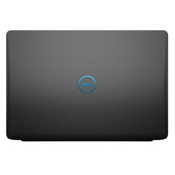 Laptop Gaming Dell G3 3779, 17.3 inch FHD, Intel Core i7-8750H, 16GB DDR4, 1TB + 128GB SSD, GeForce GTX 1050 Ti 4GB, Linux, Negru