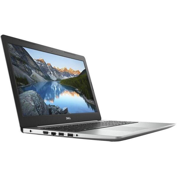 Laptop Dell Inspiron 5570, 15.6 inch FHD, Intel Core i7-8550U, 8GB DDR4, 1TB + 128GB SSD, Radeon 530 4GB, FingerPrint Reader, Win 10 Home, Platinum Silver