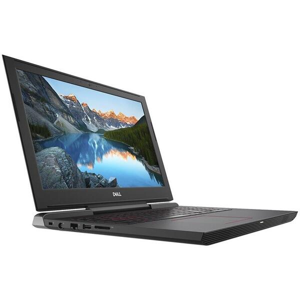 Laptop Gaming Dell Inspiron 7577, 15.6 inch FHD, Intel Core i5-7300HQ, 8GB DDR4, 256GB SSD, GeForce GTX 1060 6GB, Win 10 Home, Black