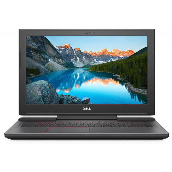 Laptop Gaming Dell G5 5587, 15.6 inch FHD, Intel Core i5-8300H, 8GB DDR4, 1TB + 128GB SSD, GeForce GTX 1050 Ti 4GB, Linux, Black