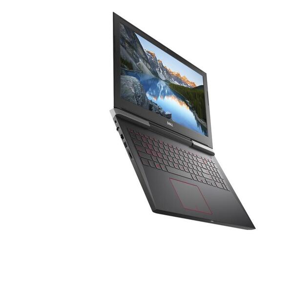 Laptop Gaming Dell G5 5587, 15.6 inch FHD, Intel Core i5-8300H, 8GB DDR4, 1TB + 128GB SSD, GeForce GTX 1050 Ti 4GB, Windows 10 Home, Black