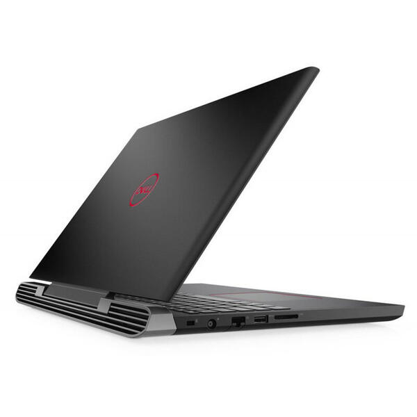 Laptop Gaming Dell G5 5587, 15.6 inch FHD, Intel Core i7-8750H, 8GB DDR4, 1TB + 128GB SSD, GeForce GTX 1050 Ti 4GB, Win 10 Pro, Black