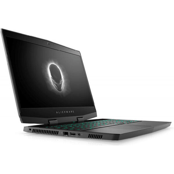 Laptop Gaming Dell Alienware M15, 15.6 inch FHD IPS 144Hz, Intel Core i7-8750H, 16GB DDR4, 1TB SSHD + 256TB SSD, GeForce GTX 1070 8GB Max-Q, Win 10 Pro, Silver