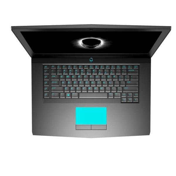 Laptop Gaming Dell Alienware 17 R4, 15.6 inch FHD 120Hz IPS G-Sync, Intel Core i9-8950HK, 32GB DDR4, 1TB 7200 RPM + 256GB SSD, GeForce GTX 1080 8GB, Win 10 Pro, Silver