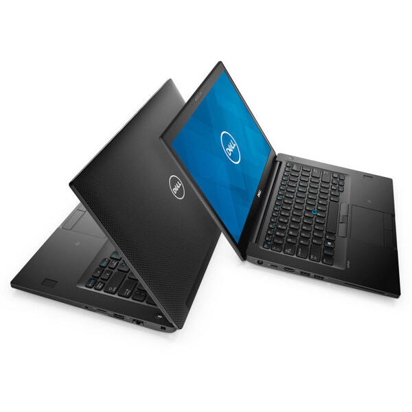 Laptop Dell Latitude 7490, 14 inch FHD, Intel Core i5-8250U, 16GB DDR4, 256GB SSD, GMA UHD 620, Win 10 Pro, Black