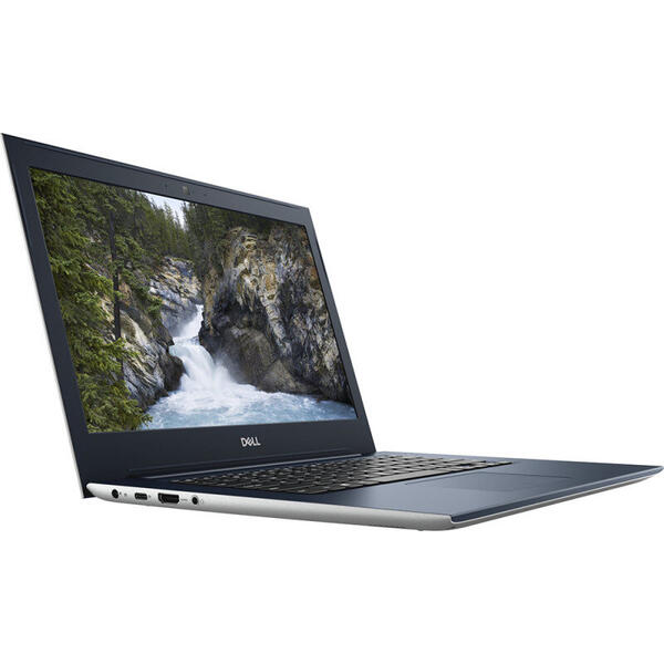 Laptop Dell Vostro 5471, 14 inch FHD, Intel Core i7-8550U, 8GB DDR4, 1TB HDD + 128GB SSD, AMD Radeon 530 4GB, Win 10 Pro, Silver