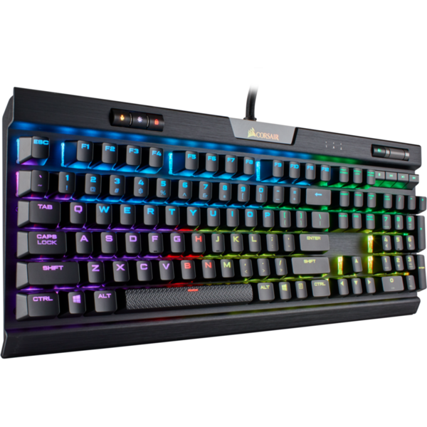 Tastatura Gaming Corsair K70 RGB MK.2 RAPIDFIRE Mechanical Backlit RGB LED, Cherry MX Speed