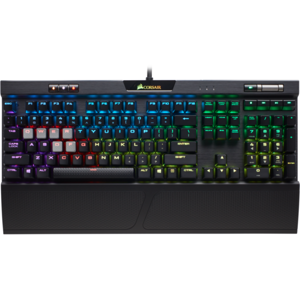 Tastatura Gaming Corsair K70 RGB MK.2 RAPIDFIRE Mechanical Backlit RGB LED, Cherry MX Speed