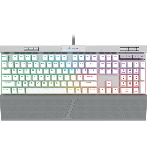 Tastatura Gaming Corsair K70 Rgb Mk 2 Se Mechanical Backlit Rgb Led Cherry Mx Speed Silver Prostore