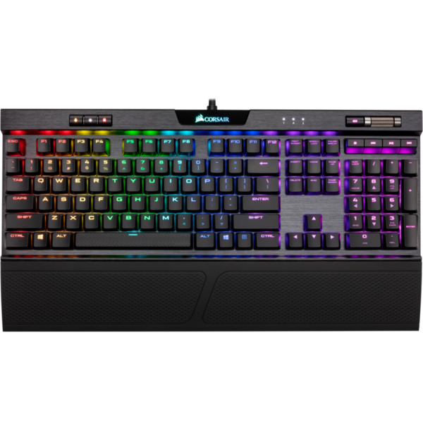 Tastatura Gaming Corsair K70 RGB MK.2 RAPIDFIRE Mechanical Cherry MX Low Profile Speed