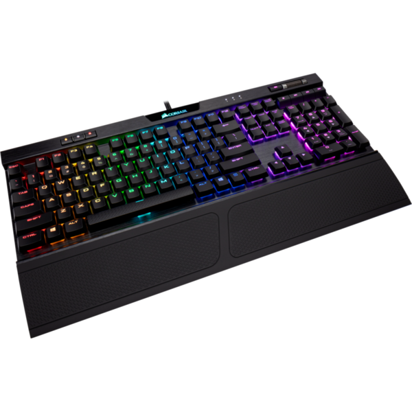 Tastatura Gaming Corsair K70 RGB MK.2 RAPIDFIRE Mechanical Cherry MX Low Profile Speed