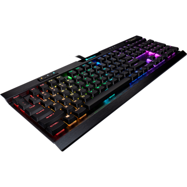 Tastatura Gaming Corsair K70 RGB MK.2 RAPIDFIRE Mechanical Cherry MX Low Profile Speed