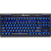 Tastatura Gaming Corsair K63 Wireless Blue LED, Mecanica, Cherry MX Red