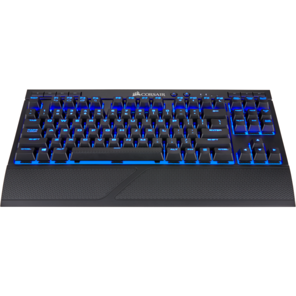 Tastatura Gaming Corsair K63 Wireless Blue LED, Mecanica, Cherry MX Red