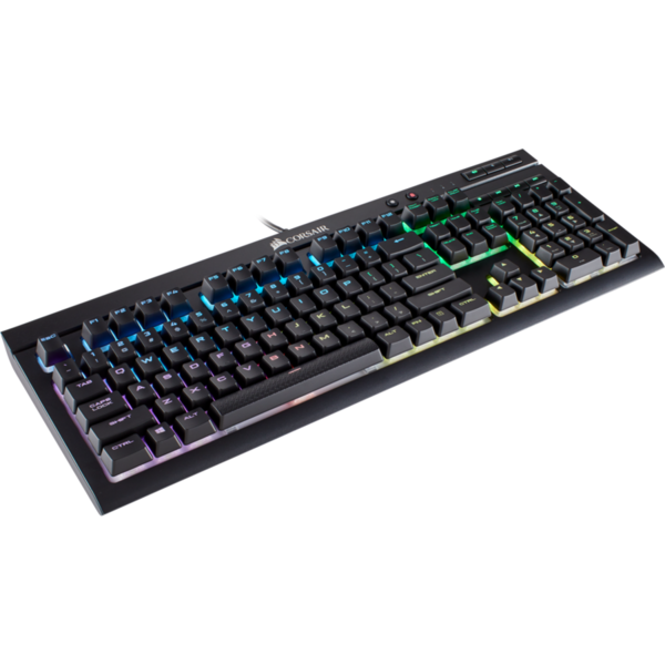 Tastatura Gaming Corsair K68 RGB LED, Mecanica, Cherry MX Red