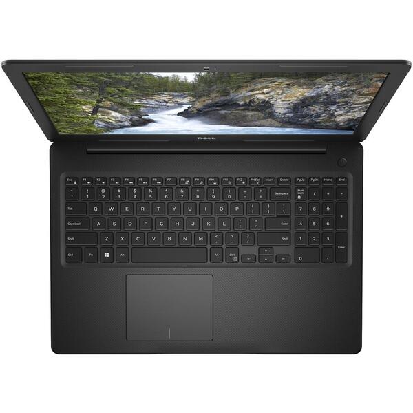 Laptop Dell Vostro 3580, 15.6 inch FHD, Intel Core i7-8565U, 8GB DDR4, 256GB SSD, Radeon 520 2GB, Linux, Black