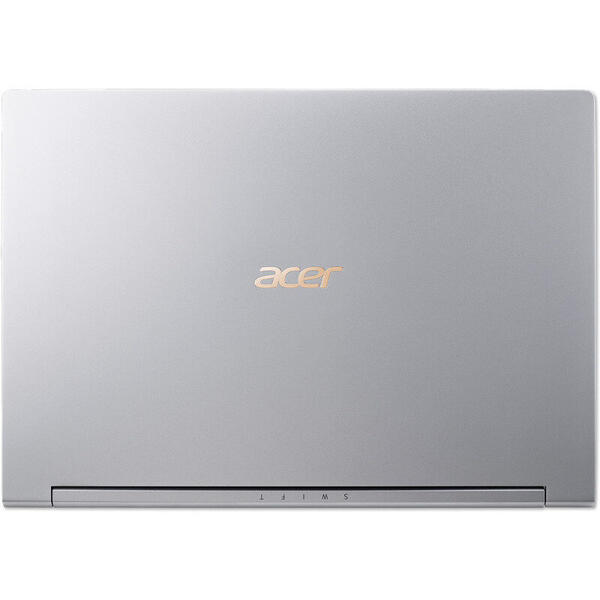 Laptop Acer Swift 3 SF314-55, 14 inch FHD IPS, Intel Core i5-8265U, 8GB DDR4, 256GB SSD, GMA HD 620, Linux, Silver