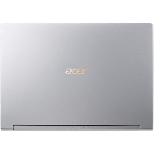 Laptop Acer Swift 3 SF314-55G, 14 inch FHD IPS, Intel Core i5-8265U, 8GB DDR4, 256GB SSD, GeForce MX150 2GB, Linux, Silver