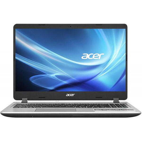 Laptop Acer Aspire 5 A515-53, 15.6 inch FHD, Intel Core i5-8265U, 8GB DDR4, 256 SSD, GMA UHD 620, Linux, Silver