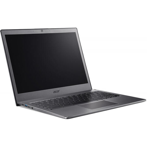 Ultrabook Acer Chromebook CB713-1W, 13.5 inch 2256 x 1504 IPS, Intel Core i5-8250U, 16GB, 64GB eMMC, GMA UHD 620, Chrome OS, Steel Grey