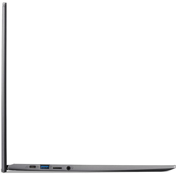 Ultrabook Acer Chromebook CB713-1W, 13.5 inch 2256 x 1504 IPS, Intel Core i5-8250U, 16GB, 64GB eMMC, GMA UHD 620, Chrome OS, Steel Grey