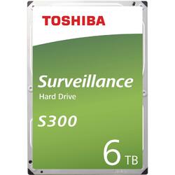 Hard Disk Toshiba S300, 6TB, SATA 3, 7200RPM, 128MB, Bulk