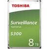 Hard Disk Toshiba S300 8TB SATA 3 7200RPM 256MB Bulk