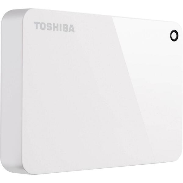 Hard Disk Extern Toshiba Canvio Advance 4TB 2.5 inch USB3.0, White