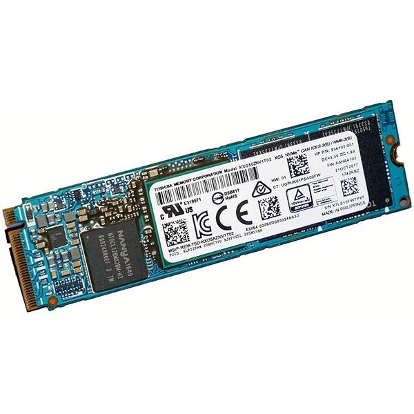SSD Toshiba Enterprise XG5 Serie 512GB NVME PCIE, M.2 2280 TLC