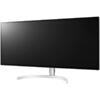 Monitor LED LG 34WK95U-W 34 inch 5K HDR IPS, 5 ms HDR USB C Black/Grey