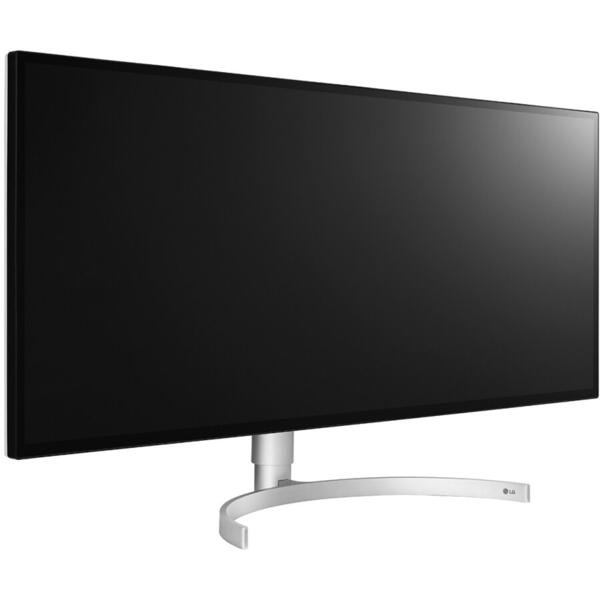 Monitor LED LG 34WK95U-W 34 inch 5K HDR IPS, 5 ms HDR USB C Black/Grey