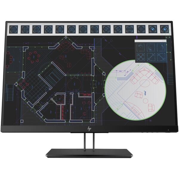 Monitor LED HP Z24i 24 inch 5 ms Black